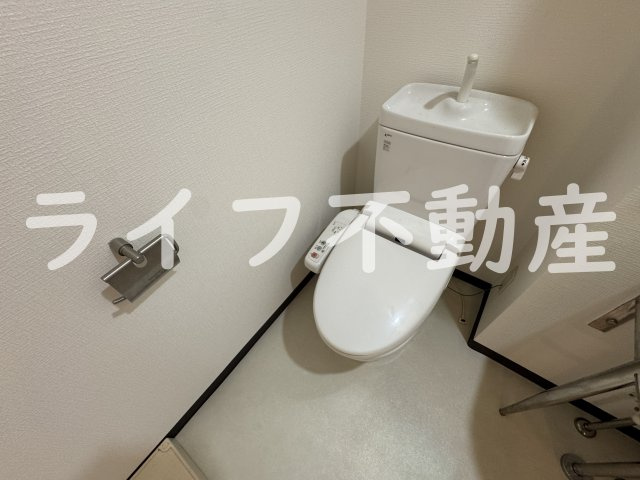 プラディオ徳庵セレニテのトイレ|シンプルで使いやすいトイレです