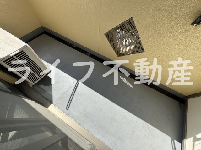 プラディオ徳庵セレニテのバルコニー|広々としたバルコニーです