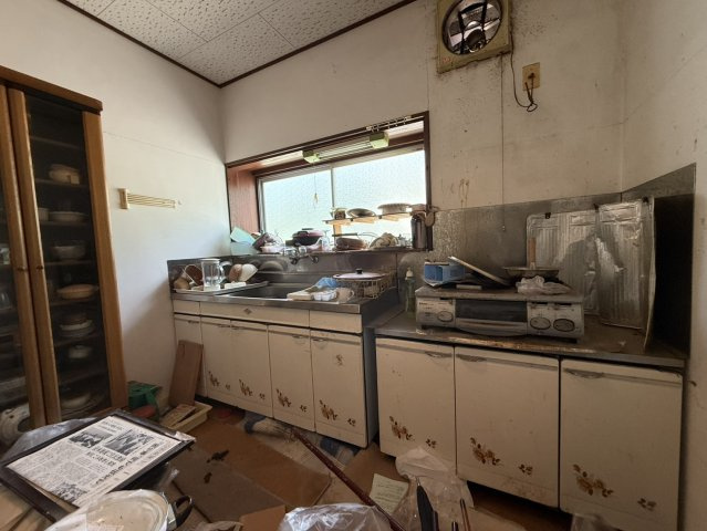 100坪超えの自然豊かな土地♪庭付き平家物件　足利市板倉町のキッチン|使いやすいキッチンです