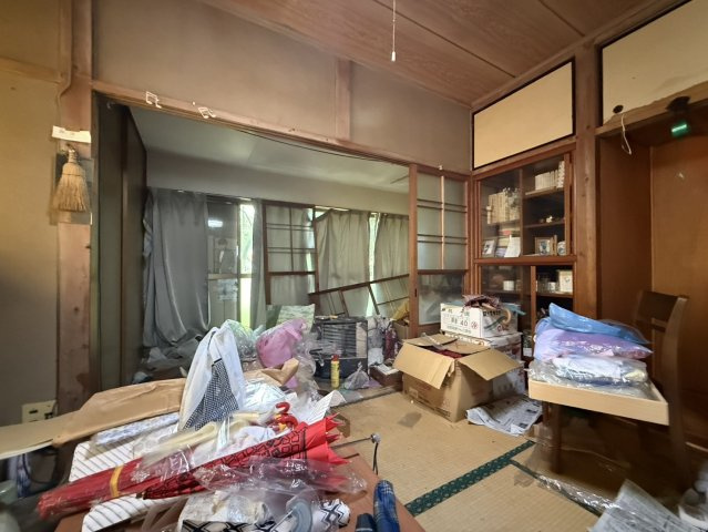 100坪超えの自然豊かな土地♪庭付き平家物件　足利市板倉町の和室|落ち着いた雰囲気の和室付きです