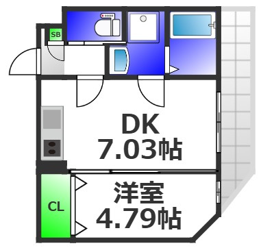 KTIレジデンス八尾の間取り