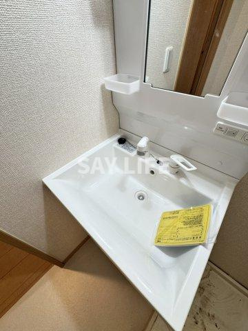 パークサイド渋川Aの洗面所