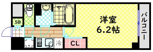 【間取り】 | エスリード南堀江レジデンス