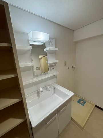 中銀音羽マンシオンの独立洗面台