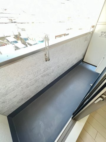フジパレス茨木東宮町のバルコニー