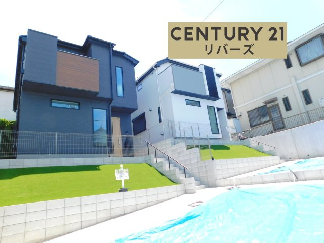 名古屋市昭和区伊勝町１丁目の新築一戸建の外観|☆１号棟☆　　新価格！！いつでも見学できます♪（お問合せ当日、平日、水曜、夜間でもＯＫ）　敷地４５．３７坪！　駐車並列３台ＯＫ　広々ＬＤＫ２０．４帖♪　床暖房や食洗機など設備充実！　地盤保証２０年付！