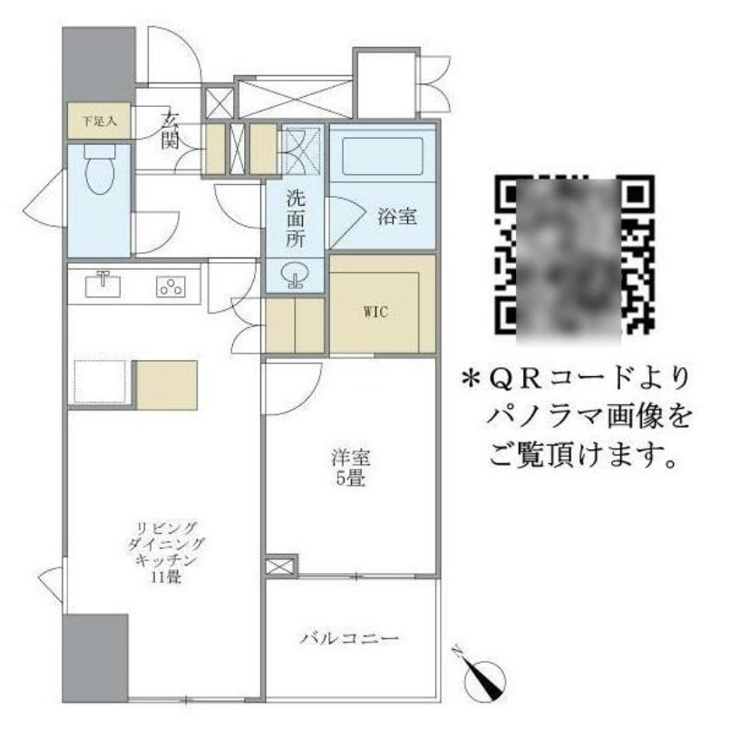 リビオ日本橋人形町の間取り