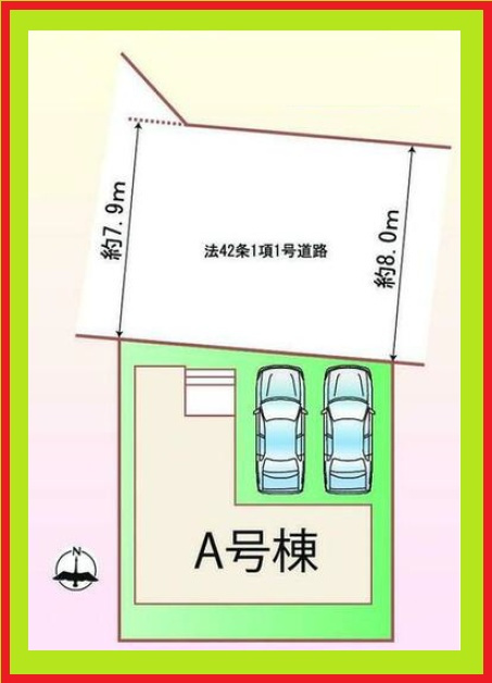 北名古屋市片場八瀬の木の新築一戸建の区画図|◇区画図◇