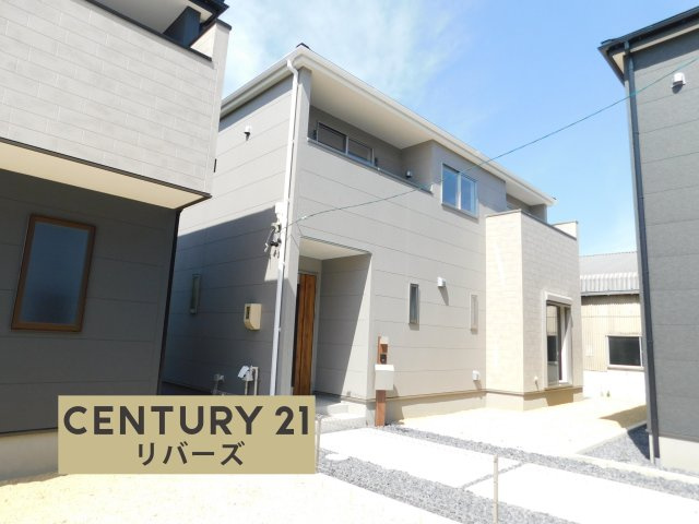 北名古屋市片場白山の新築一戸建の外観|☆２号棟☆　　いつでもご案内出来ます♪（お問合せ当日、平日、水曜、夜間でもＯＫ）　敷地５１．３0坪！　駐車２台ＯＫ　南に庭付き、陽当たり良好！　続き間ＬＤＫ２１．７帖！　２階全室南向き・ＷＩＣ３か所！