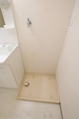 洗濯機置き場です
