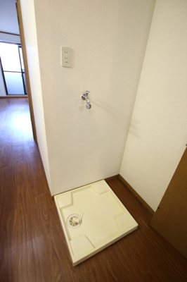 防水パン付き室内洗濯機置き場あり☆