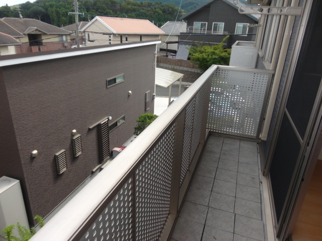 リーフコート高山台のバルコニー