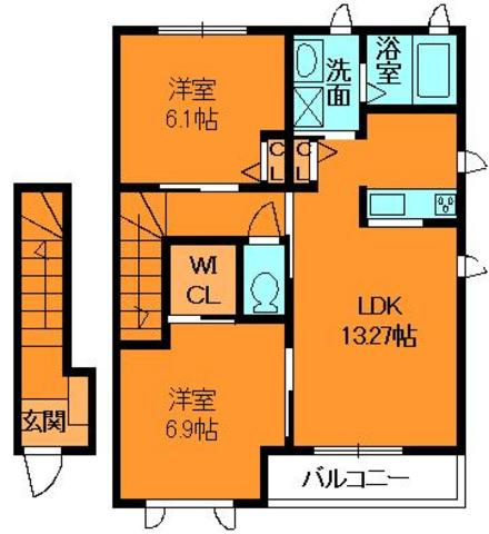 リーフコート高山台の間取り