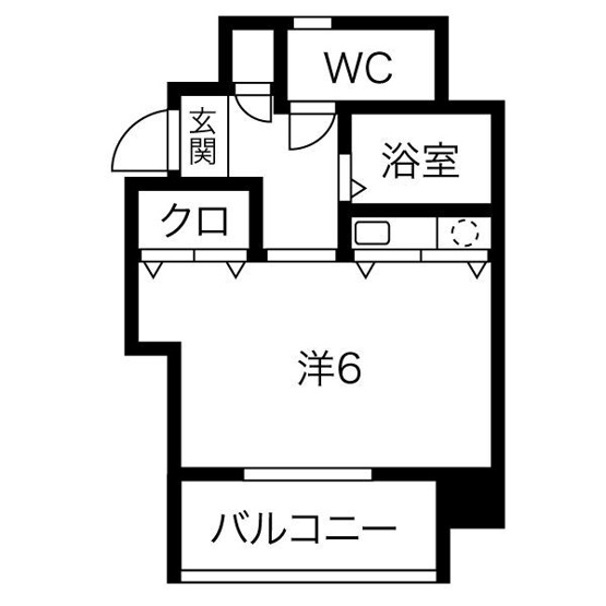 【間取り】 | ロマネスク平尾第3