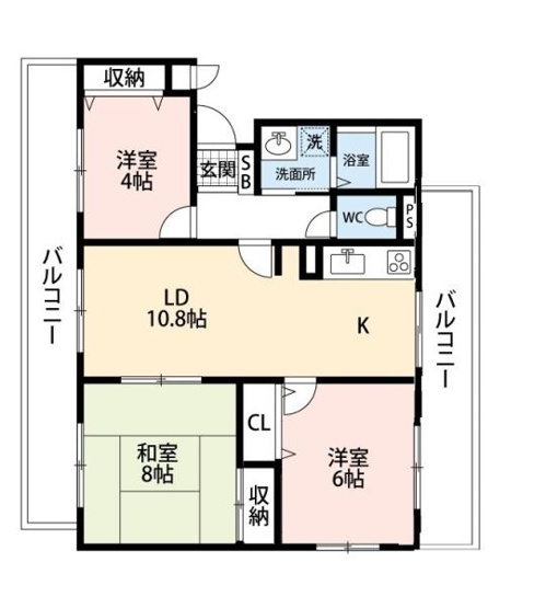 【間取り】 | グランコート草加