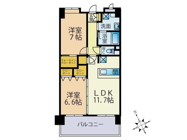 【間取り】 | ヘスティア大濠