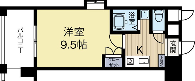 【間取り】 | ケイズ博多呉服町