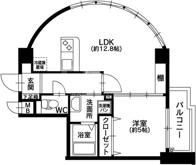 【間取り】 | エクメール大濠