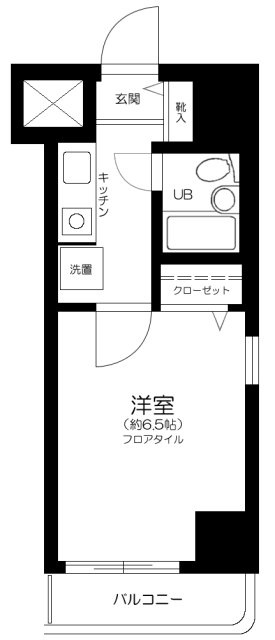 ライオンズマンション御徒町第五の間取り