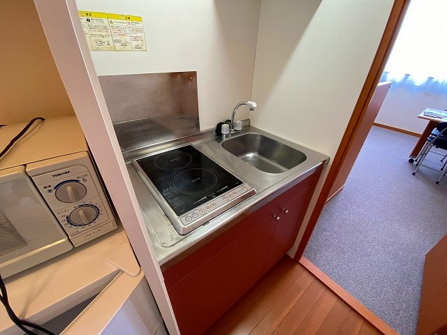 レオパレスビューハイツのキッチン|設備・仕様は号室により異なる為、現況を優先致します。
