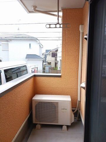 フルールⅠのバルコニー