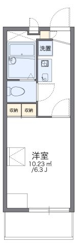 レオパレスグッド　フォーチュンの間取り