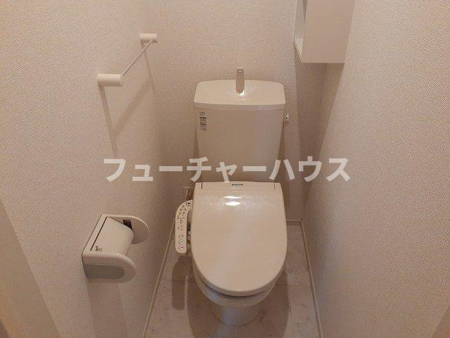 メゾン　ド　グランのトイレ|落ち着いたトイレです