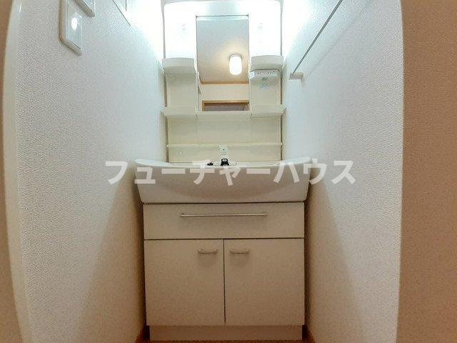 フェルト　Ｍの洗面所|使いやすい洗面所です