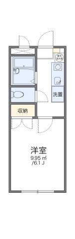 レオパレス川手町Ａの間取り