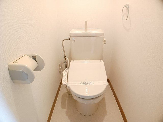 サワーメゾンＡのトイレ|シンプルで使いやすいトイレです