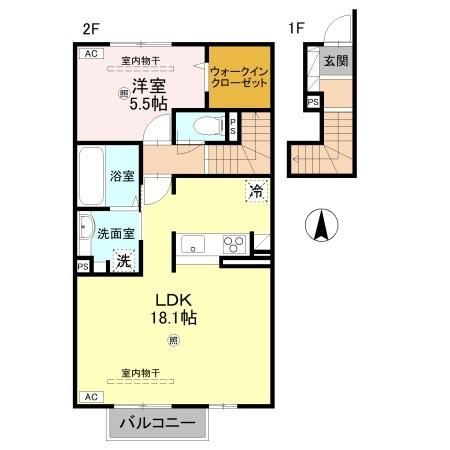 Lamure(ラミュール)の間取り