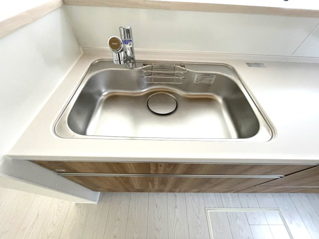 岡山市中区関　戸建ての設備|シンクの様子です。