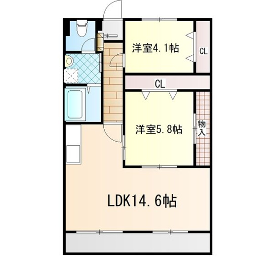 【間取り】 | 明宝マンション