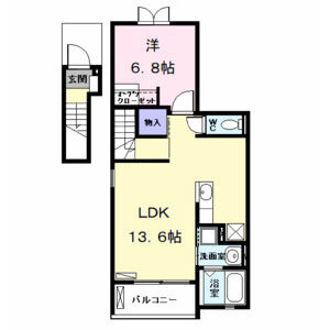【間取り】 | カーサ　ベーネ