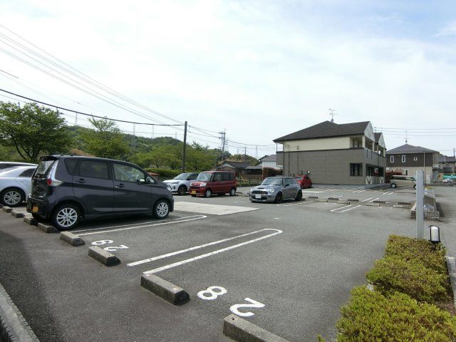 サニーリバーＣの駐車場