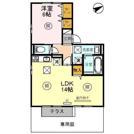 グラースシェリーの間取り