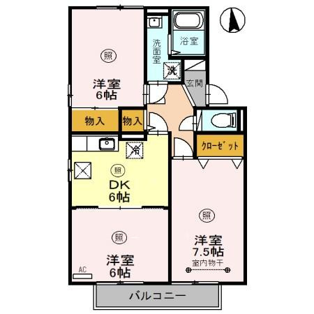 アストラルビューの間取り