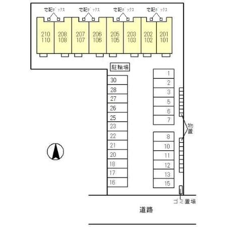 Grand Serena (グランセレナ)の区画図