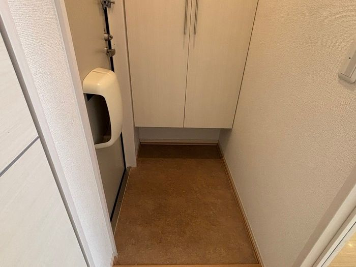 クレール森田　Bの玄関