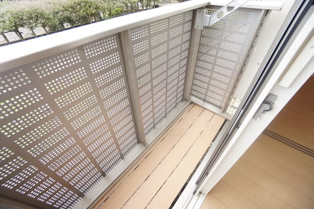 クレシア高木町のバルコニー