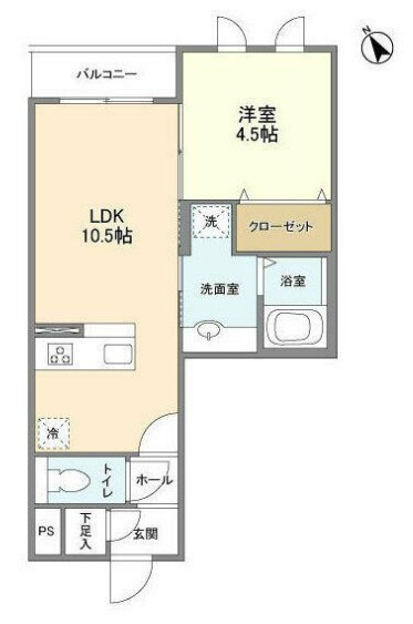 ル　シャンヴェールの間取り