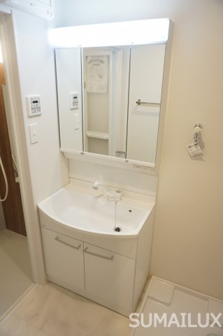 熊本市中央区新町３丁目の賃貸マンションの独立洗面台