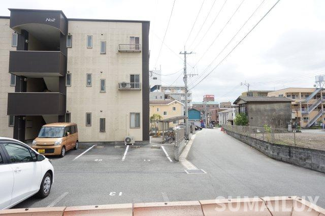 熊本市西区田崎１丁目のアパートの展望