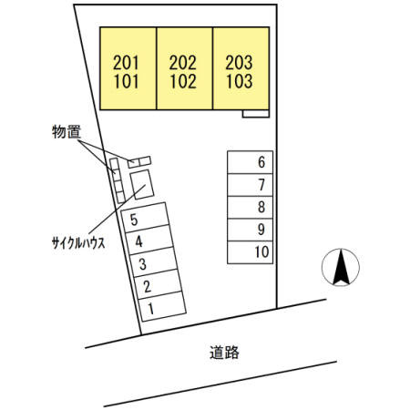 ＭＩＹＡＢＩの区画図