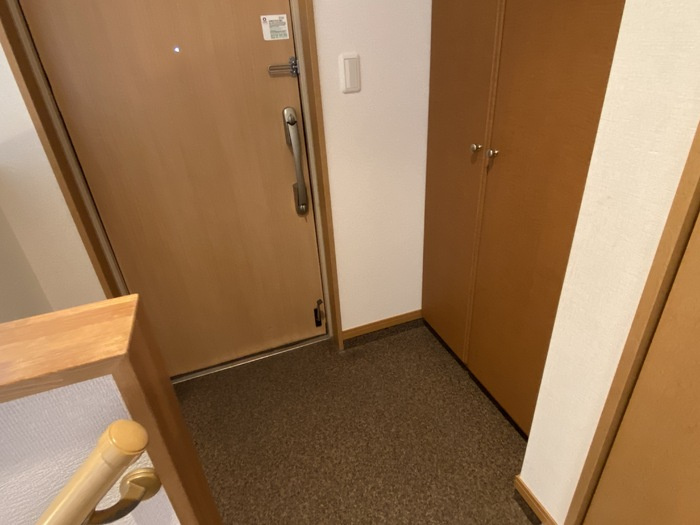 Casa-N（カーサN）　1号棟の玄関