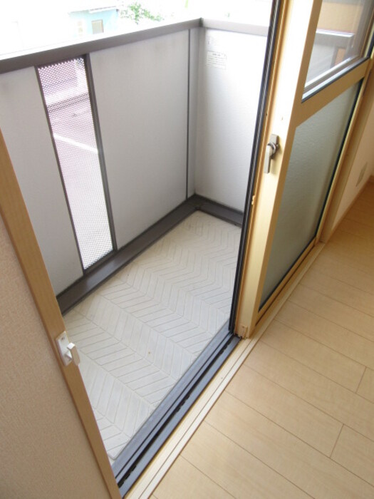フレシール和田のバルコニー