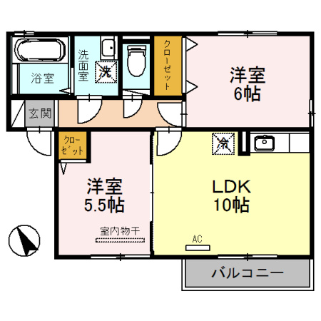 プリシェールの間取り