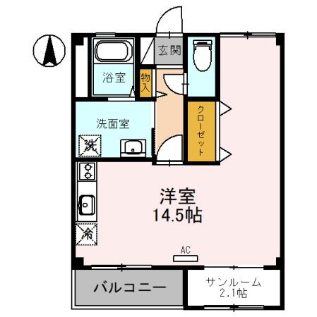 メゾン ルミナスの間取り