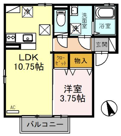 シャンテ中荒井　Ａ