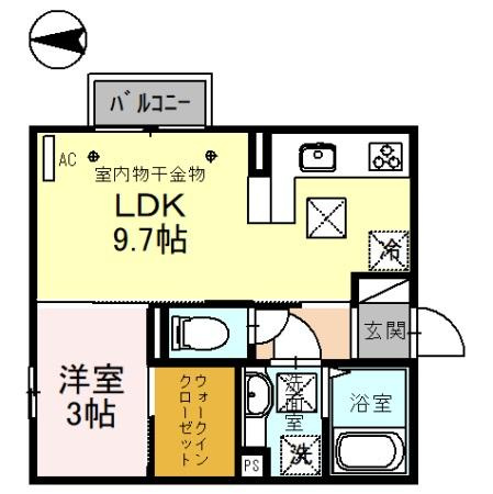 フィーカの間取り